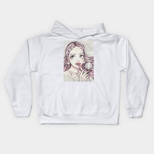 Shimmering Shells Kids Hoodie